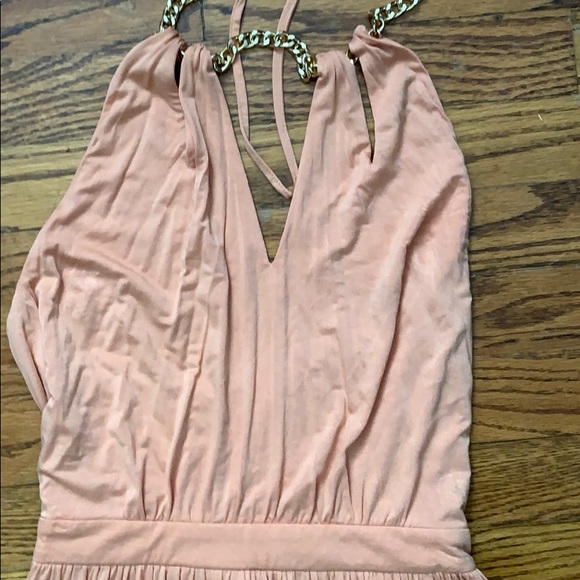 Peach bebe dress - Picture 2 of 4